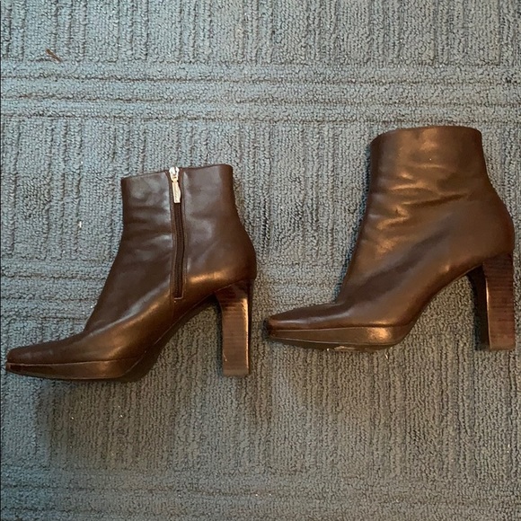 Tommy Hilfiger Brown Boots - Picture 1 of 7